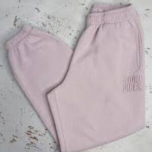 Streetwear Society Active Good Vibes Joggers - Light Pink